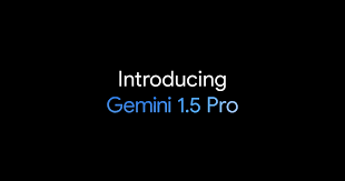 Gemini 1.5 pro